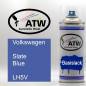 Preview: Volkswagen, Slate Blue, LH5V: 400ml Sprühdose, von ATW Autoteile West.